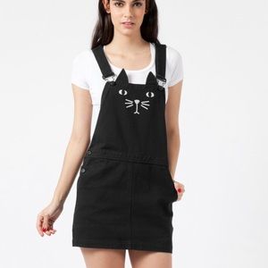Black Cat Jumper Dress
